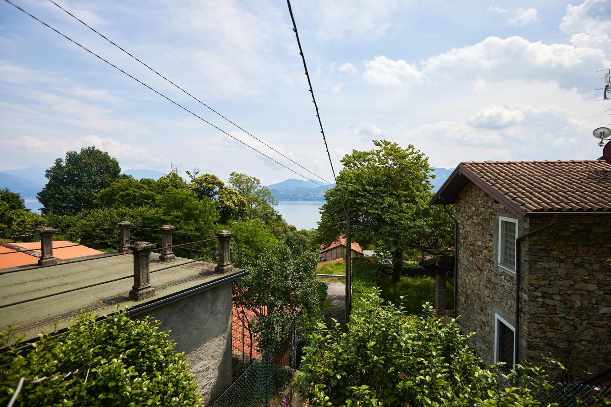 Villa Di Paese - Splendida Vista Lago Maggiore Oggebio Zewnętrze zdjęcie